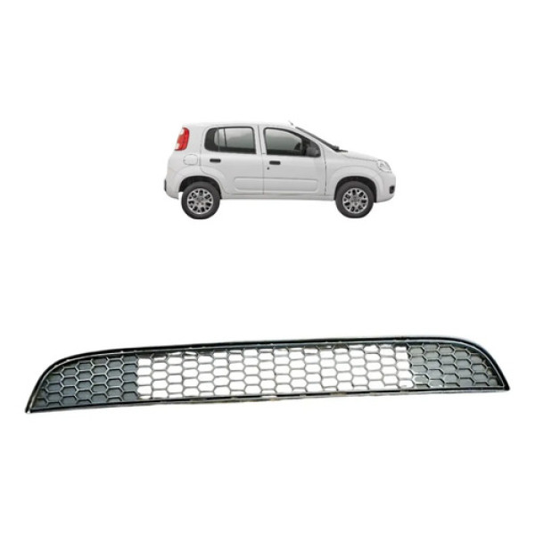 Grade Inferior Do Para-choque Fiat Uno Vivace 1.0 2015