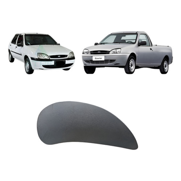 Tampa Falsa Moldura Painel Fiesta Courier 96fg91303eaw Cinza Claro