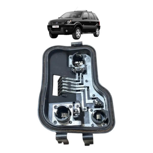 Circuito Lanterna Traseir Esquerd Ford Ecosport 2003 A 2007 Esquerdo/motorista Vermelho