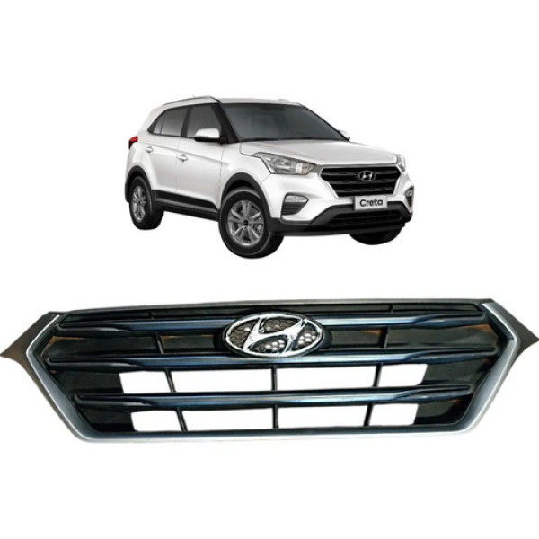 Grade Dianteira Radiador Hyundai Creta 2017 2021 Original