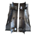 Par Moldura Soleira Porta Traseiro Onix 2013/2019 Original Cinza-escuro