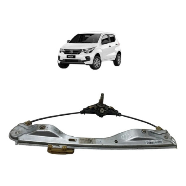 Maquina Vidro Traseir Direit Manual Fiat Mobi 2017 2023