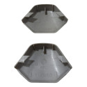 Capa Tampa Parafuso Coluna C3 2006/2012 96834132 Par Gelo