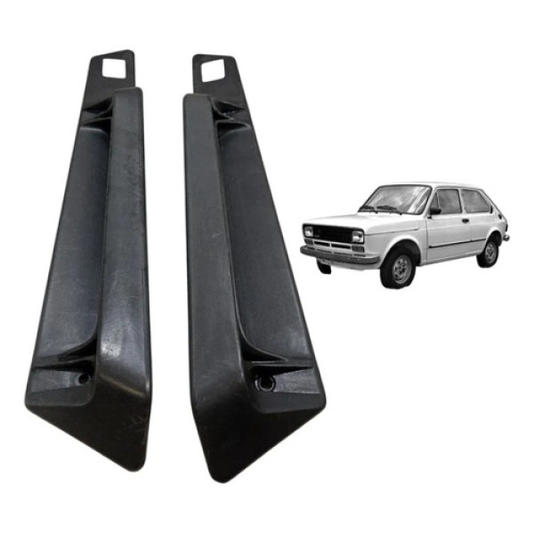 Descansa Braço Fiat 147 Preto Par Preto