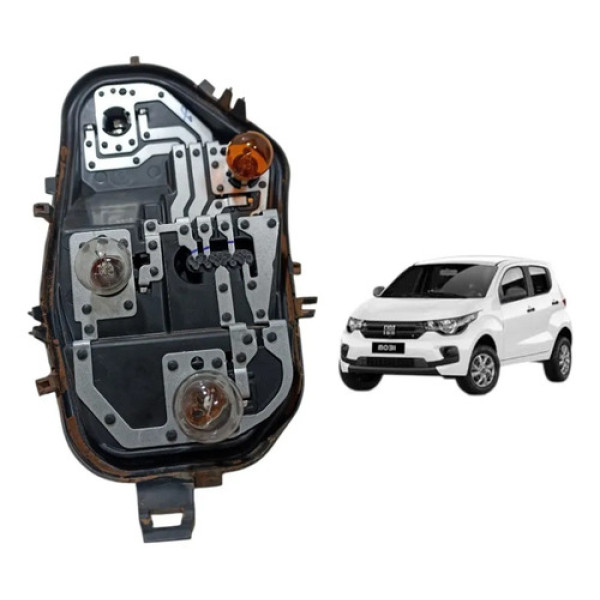 Circuito Lanterna Traseir Direit Fiat Mobi 2017 2022 Direito/passageiro Vermelho/branco