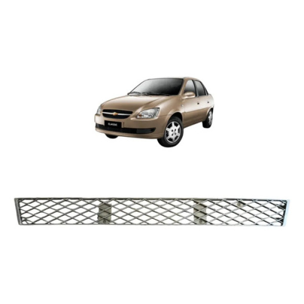 Grade Central Parachoque Corsa Classic 2011/ 5485075 Preto