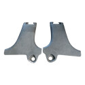 Moldura Acabamento Inferior Coluna Peugeot 206 2000/2007 Par Preto