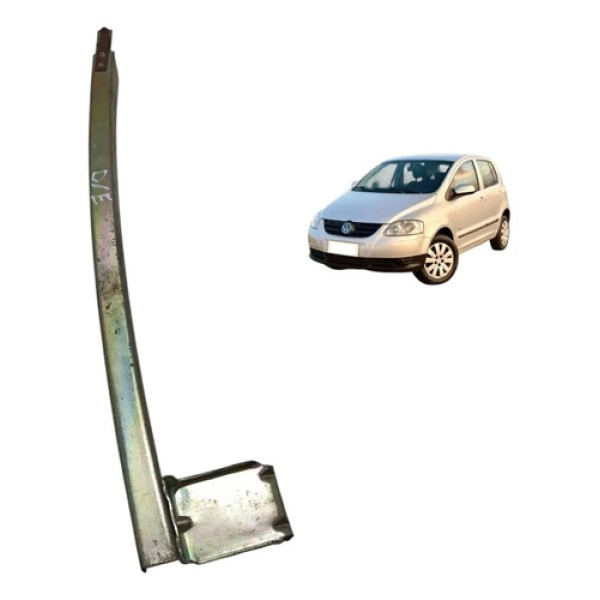 Guia Vidro Porta Dianteir Esquerd Fox 2004 2010 Prata