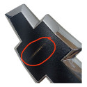 Emblema Grade Dianteiro Gravata Gm Onix Prisma Preto 12/16