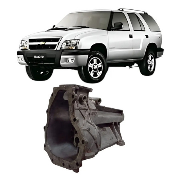 Carcaça Tampa Traseira Câmbio S10 Blazer 01/2011 3343546