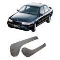 Jogo Moldura Lateral Banco Com Roldana  Gm Vectra 1994/1996 Bege