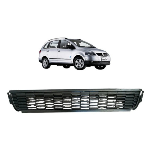 Grade Inferior Parachoque Central Vw Fox 2009 2015 Original
