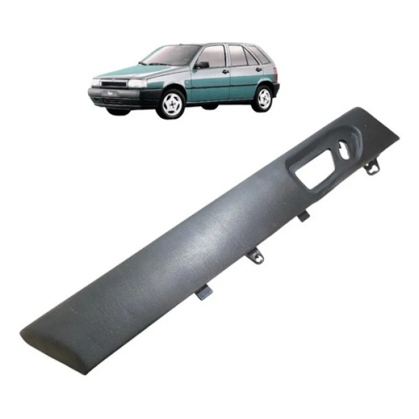 Ombreira Porta Traseir Esquerd Fiat Tipo 1993 1997 Preto