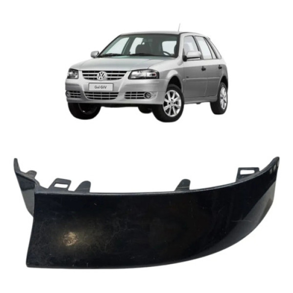 Moldura Lanterna Traseira Gol G4 2006/2014 Direito Preto