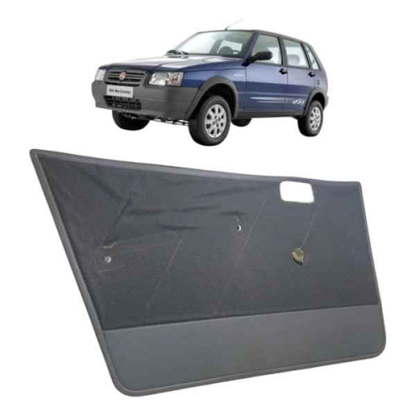 Forro Porta Dianteir Esquerd Fiat Uno 2004 A 2013 4 Portas