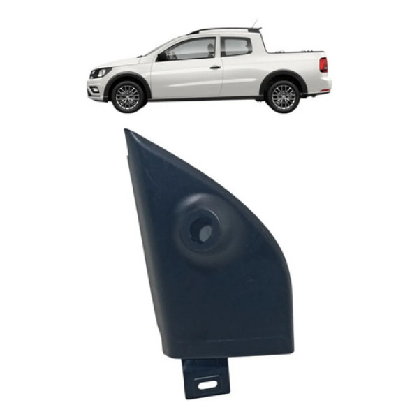 Moldura Interno Retrovisor Esquerdo Vw Saveiro 2012 2016 Ori