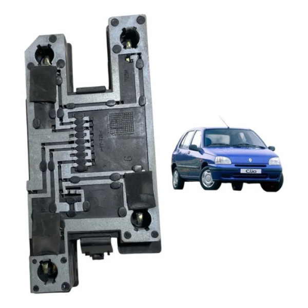 Circuito Lanterna Traseir Esquerd Renault Clio 1995 A 1998 Esquerdo/motorista Vermelha