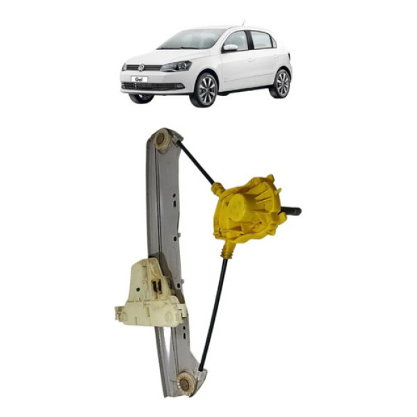 Maquina Vidro Manuel Gol G5 2010 2012 Traseira Esquerd 