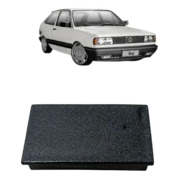 Tampa Falsa Botão Painel Gol Saveiro 87/95 Preto Preto