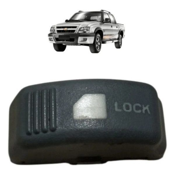 Capa Botão Trava Porta S10 Blazer 1996 2011