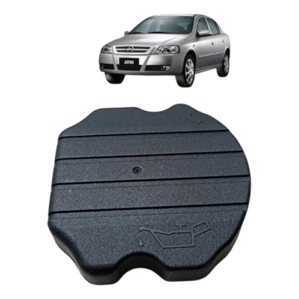 Tampa Óleo Motor Astra Vectra S10 Unick Preto