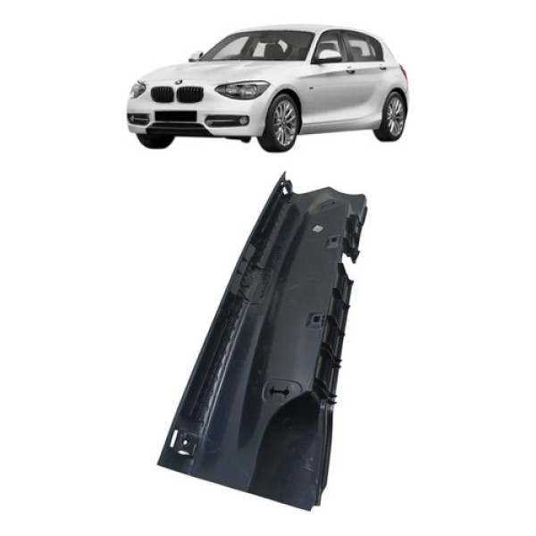 Acabamento Soleira Porta Malas Bmw 118i Origi 2007 A 2012 Preto