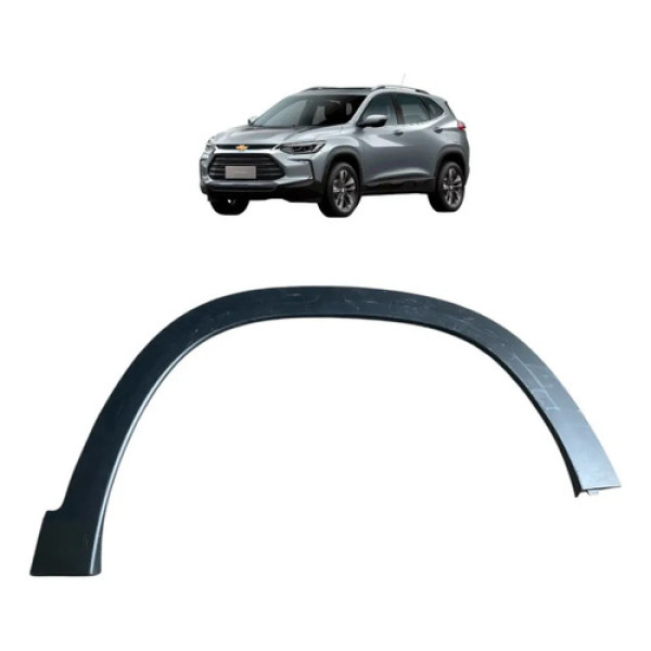 Moldura Paralama Dianteir Direit Tracker 2020 2024 Preto