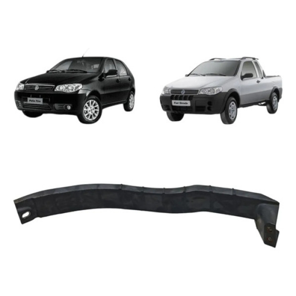 Suporte Guia Farol Dianteiro Esquerd Fiat Strada Siena 04/17
