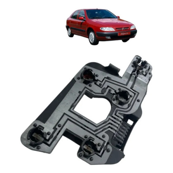 Circuito Lanterna Traseira Esquerd Citroen Xsara 1998 2002 Esquerdo/motorista Vermelho