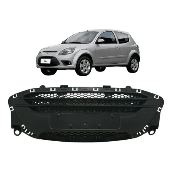 Grade Dianteira Para Choque Ford Ka 2012 2014 