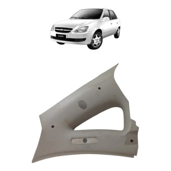 Acabamento Moldura Traseir Direit Corsa Classic 2000 2010 Cinza