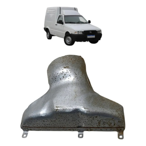 Defletor Calor Protetor Escape Fiat Fiorino 2011 2021 Origina