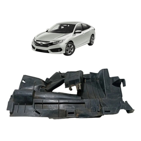 Defletor Ar Esquerd Radiador Honda Civic 2017 2019