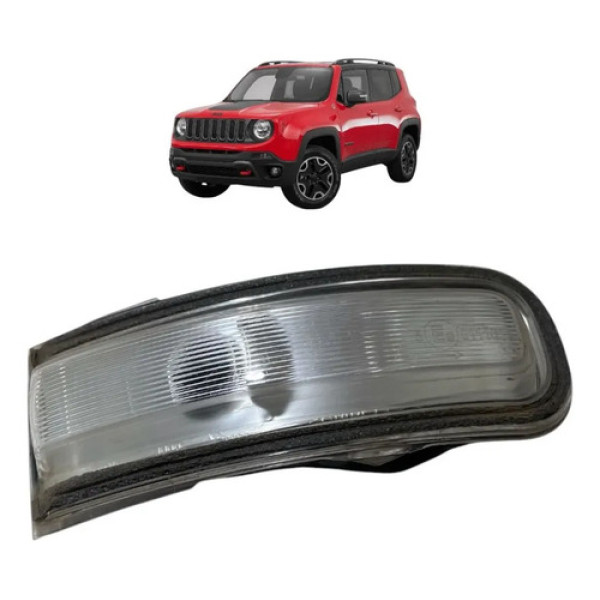 Pisca Seta Retrovisor Direit Jeep Renegade 2016 2018 Branco
