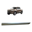 Friso Lateral Porta Dianteir Esquerd S10 2012 2015 A 2020 Preto