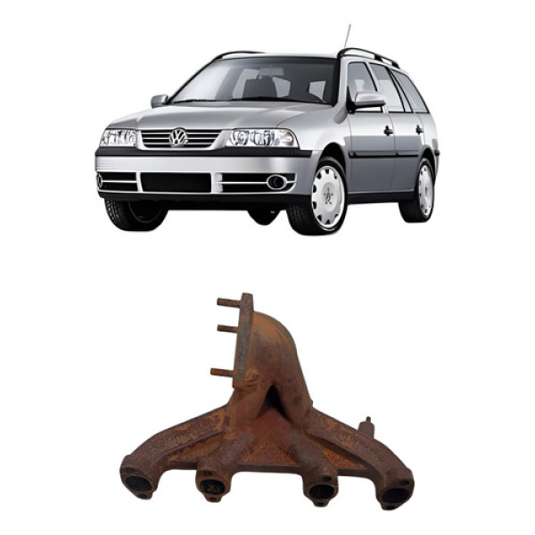 Coletor Escapamento Vw Parayi Saveiro Gol 1.6 2.0 Ap 1995/06