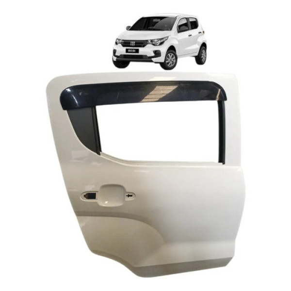 Porta Traseir Direit Fiat Mobi 2017 2023 Traseira Direito Branco