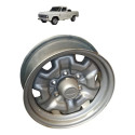 Roda Aro 16 Tala 5 6x139 Orig D10 C10 D20 Repolho Mexerica Cinza