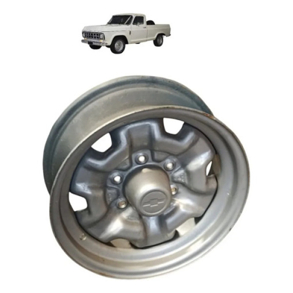 Roda Aro 16 Tala 5 6x139 Orig D10 C10 D20 Repolho Mexerica Cinza