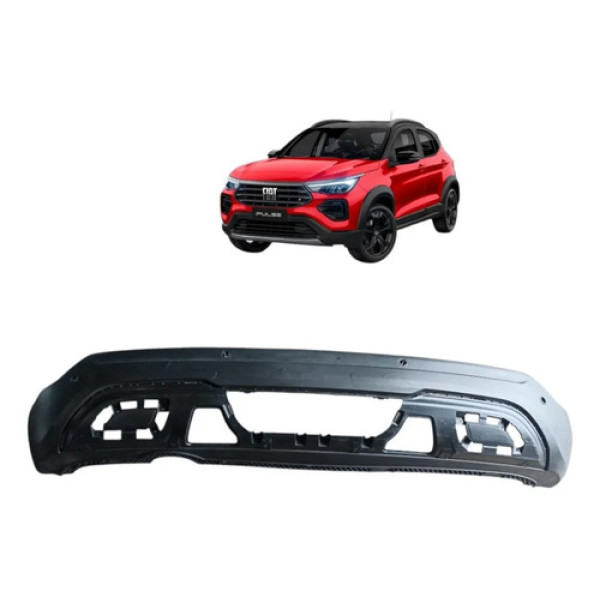 Spoiler Parachoque Traseir Fiat Pulse 2021 2024 100261752 Preto