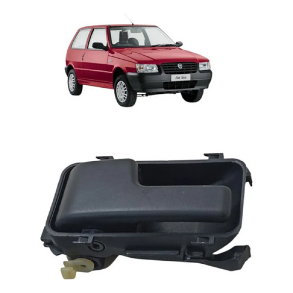 Maçaneta Interna Esquerd Dianteir Fiat Uno 1984 2010 Ori