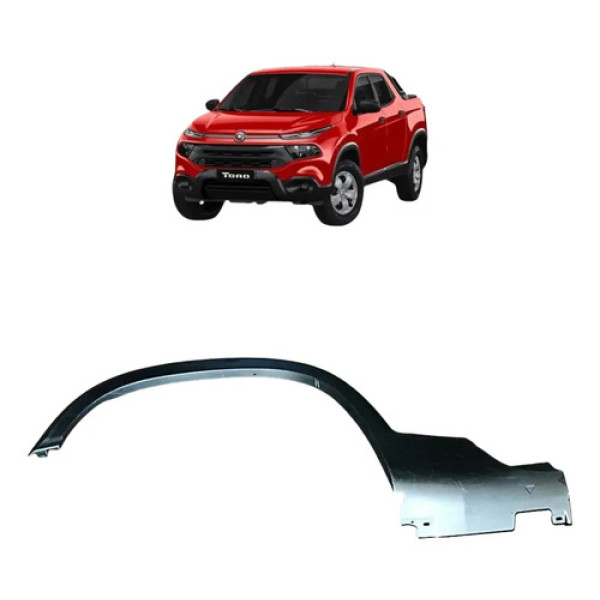 Moldura Paralama Traseir Direit Fiat Toro 2020 2026 Original
