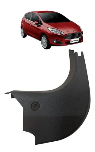 Acabamento Soleira Direit New Fiesta 2014/2016 Ae835402348 Preto