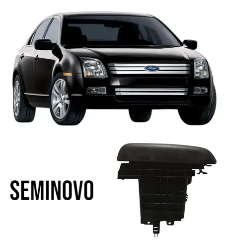 Apoio Braço Console Completo Ford Fusion 2006/2009 Original Cinza-escuro