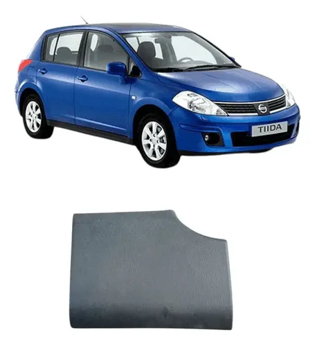 Moldura Painel Esquerd Nissan Tiida 2008/ 68421el00a Cinza-escuro