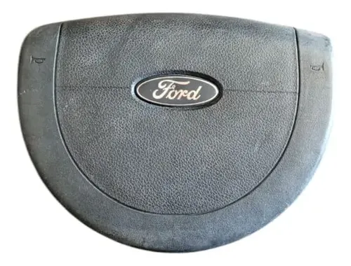 Capa Da Buzina Volante Ford Fiesta 2003 2007 2010 2012 Cinza-escuro