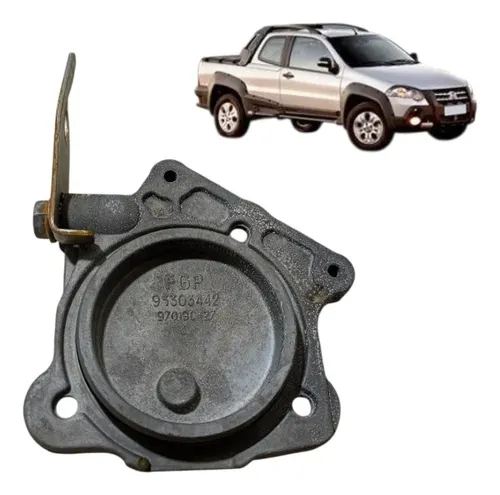 Tampa Comando De Válvula Fiat Strada 1.8 Motor Gm Meriva Cinza