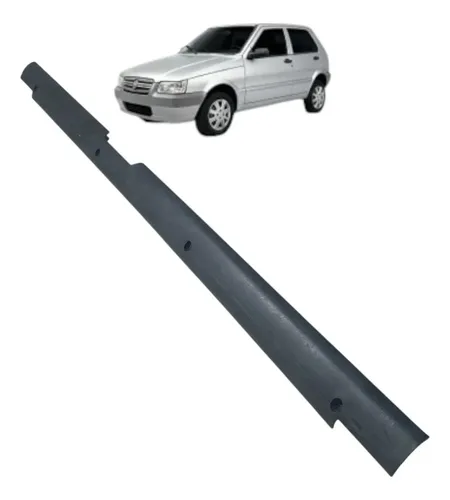 Soleira Porta Dianteir Direit Fiat Uno 2004 2008 A 2013 Preto