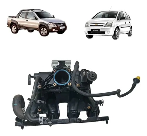 Coletor Admissão Strada Adv 1.8 Motor Gm Meriva Corsa