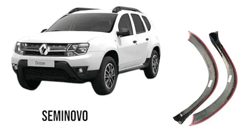 Par Moldura Paralama Dianteiro Renault Duster 2015/2020
